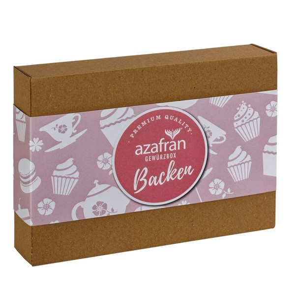 Azafran Spice Set Baking - Spice Box for Baking