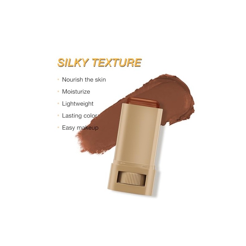 Base Maquillaje Mate Barra Corrector Cobertura Total Resistente Agua Hidratante