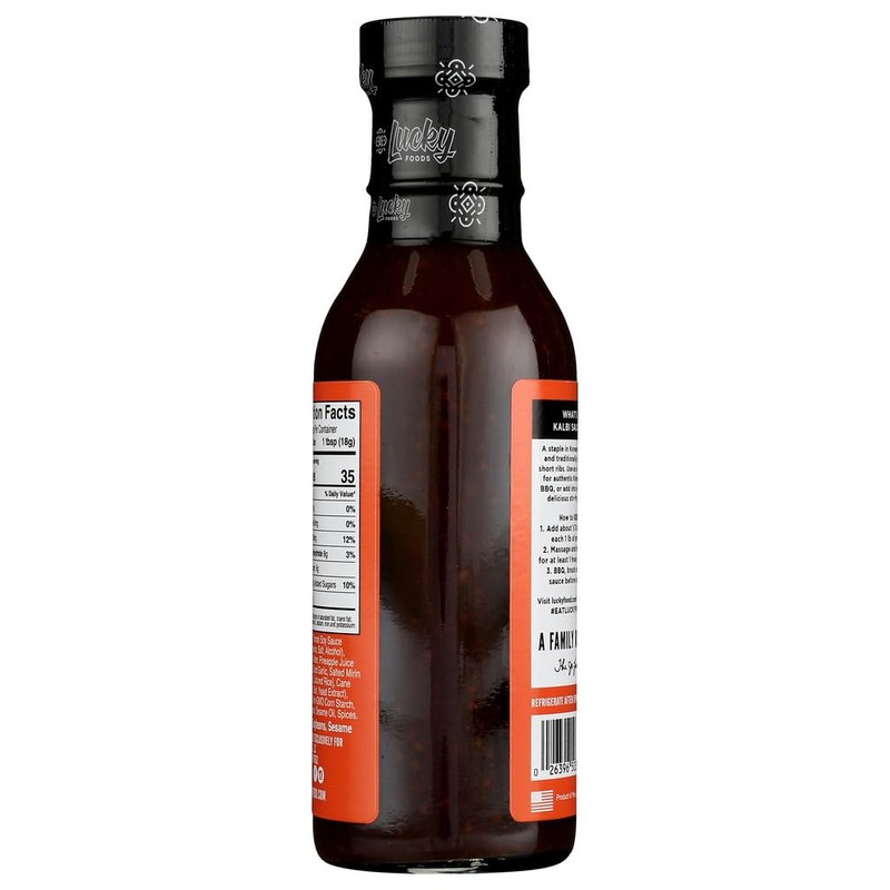 LUCKY FOODS Seoul Kalbi Sauce, 15 OZ