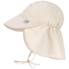 Lassig Swimwear- Sun Protection Flap Hat milky, 07-18 months, Size: 46/49