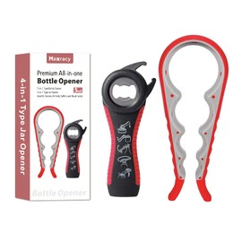 Easy-Twist Jar Opener:Maxracy Effortless Lid Opening for Weak Hands & Arthritis | Versatile Bottle Opener | Jar Openers & Bottle Openers