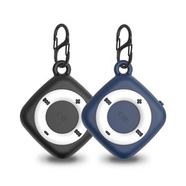 FGERWZ [2 Pack] Silicon Case for Tile Mate 2022 Tracker with Keychains, Waterproof Full Body Protective Cover, Anti Lost Hidden Full Cover for Tile Mate Holder