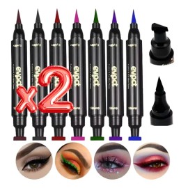 Cuidado Facial Delineador Sello Waterproof Indeleble 2pzs F