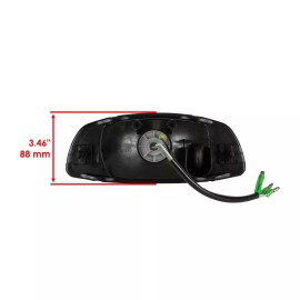 Caltric Rear Brake Tail Light for Suzuki LT-F500F LTF500 Vinson 500 4X4 Manual 2003-2007