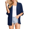STYLEWORD Women's Lightweight Short Sleeve Summer Cardigan Beach Cover Up