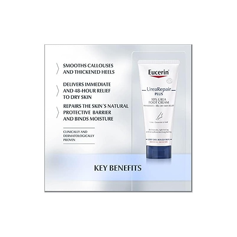 Eucerin Urea Repair Plus Foot Cream 100 Ml