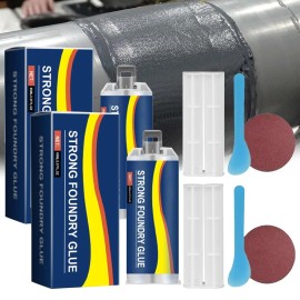 Unbranded 2 Set Strong Foundry Glue, Metal Repair Glue, ab Metal Glue Heary Duty Weld
