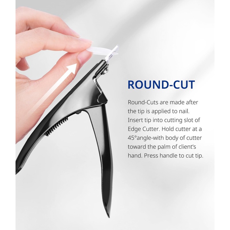 AIRSEE Professional Adjustable Stainless Steel Acrylic Nail Clippers False Nail