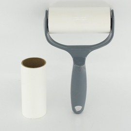 Pet Hair Remover, 360 Sheets Lint Rollers with 2 Sticky Replacement Heads, Plastic Tape Rolling Machine for Clothes, Furniture, Cats and Dogs (Blue)