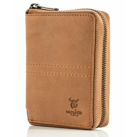 MATADOR Wallet 6408, light brown, Classic