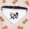 Large 'Bird Sitting on Tree Branch' Dog/Cat/Pet Bandana (PD00065452)