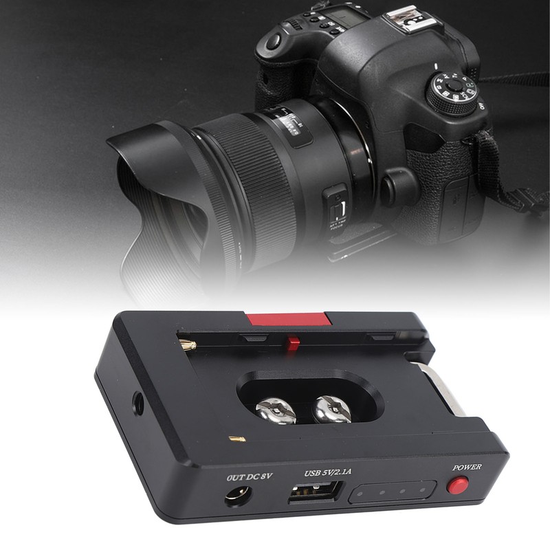 NP F Battery Adapter Plate Non Slip Self Locking Button
