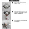 Lightess Modern Wall Sconce Dimmable 12W, Up Down Wall Lights