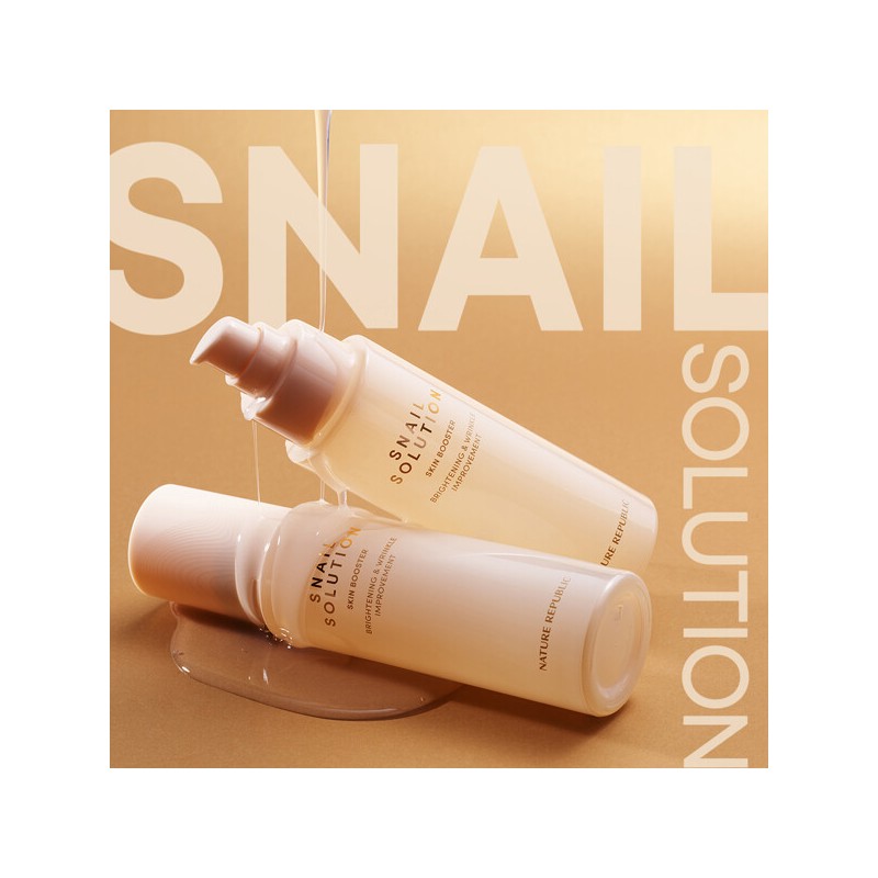 Nature Republic (현대Hmall)네이처리퍼블릭 스네일 솔루션 스킨 부스터+증정 에멀전 12ml (Hyundai