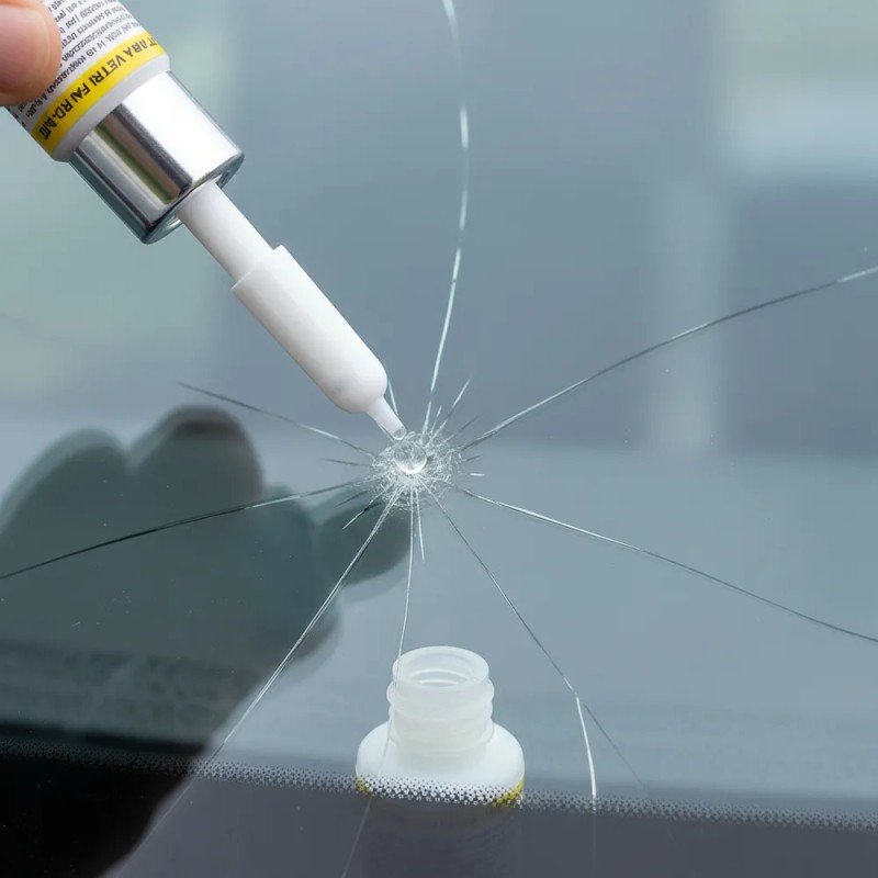 2 Kit Reparador Resina Grieta Parabrisasvidrio Cristal Auto