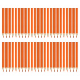 PATIKIL Orange Colored Pencils Set,48 Pcs Oil Color Pencils Wooden Coloring Drawing Pencil for Artists Art Painting