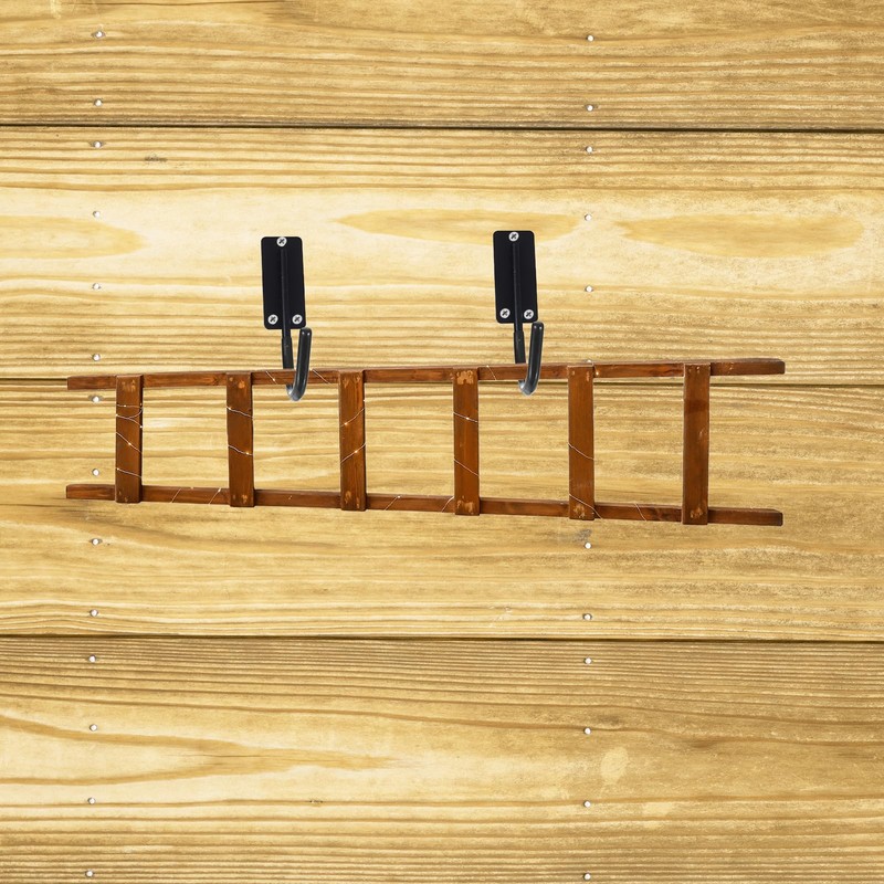 sourcing map 4 Pcs 5.71x2.56 Inch Garage Hanging Hooks, Heavy
