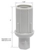 Leyso Set of 4 Plastic Bullet Foot 1” Adjustable for