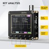 DEWIN Oscilloscope, Laboratory Oscilloscopes 138Pro Portable Oscilloscope Kit 2.4 Inch