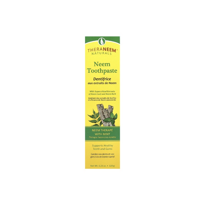 TheraNeem® Naturals, Neem Toothpaste, Neem Therape with Mint, 4.23 oz
