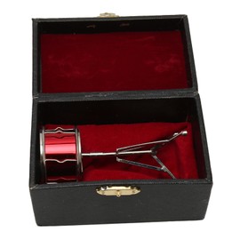 Miniature Snare Drum Dollhouse Musical Instruments Model, Realistic Appearance, Delicate Texture, Gift