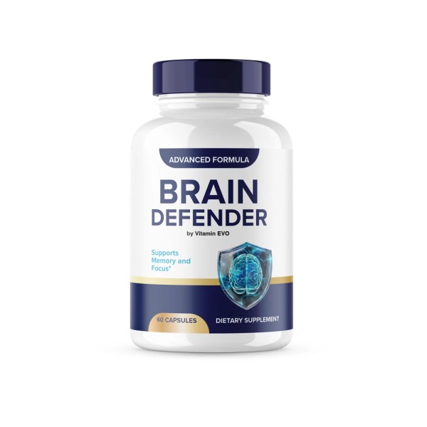 Brain Defender Brain and Memory Support Capsules Nootropic Formula 60