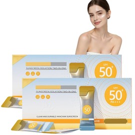 2*50Pcs Mini Sunscreen Travel Size Spf 50+,Mini Sun Cream for Face & Body,M/ini Sunscreen Travel Sun Cream,Waterproof Su/nscreen,Sun Protection in Tra/vel Size,Long Lasting Sun Protection,Non-Greasy