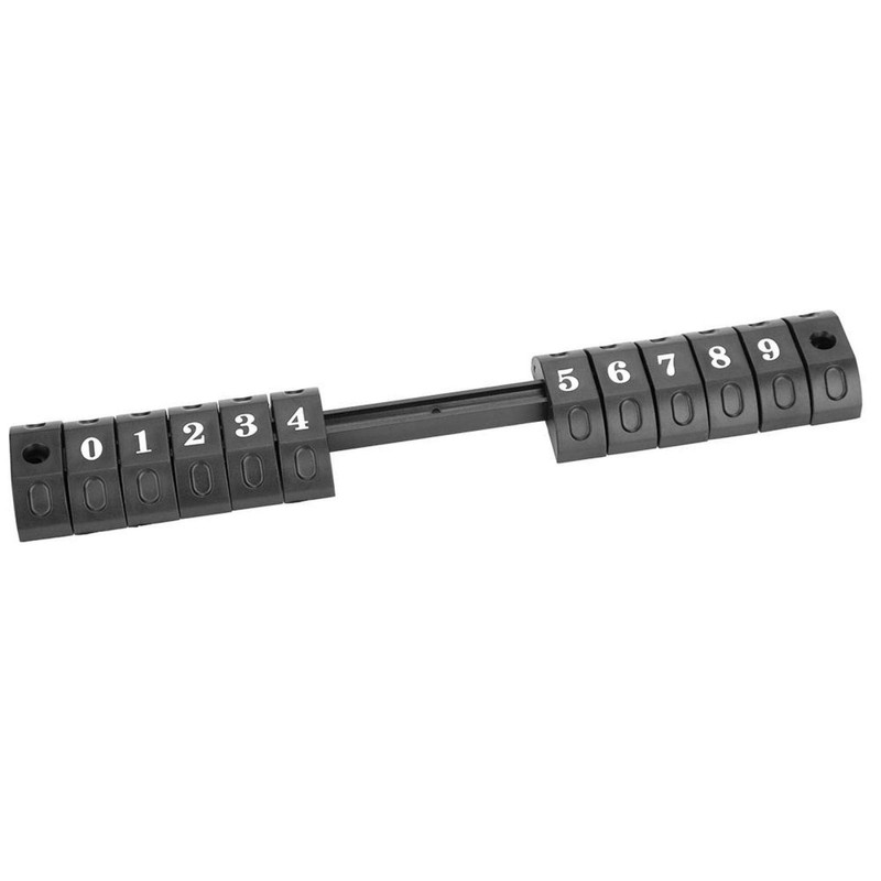 Demeras Table Football Score Counter 2pcs/set 10 Numbers Scoring Indicator(Black