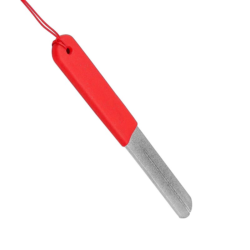 Sarini 2Pcs Fish Hook Sharpener Double Sided Fishing Hook Sharpener
