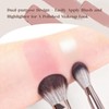 GUOXIAONIU Blush Brush for Cheeks, Blending Brush, Contour Bronzer Brush,