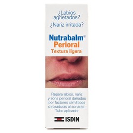 ISDIN Nutrabalm Perioral Reparador Labial con Ácido Hialurónico 10 ml – Hidratación y Reparación para Labios y Zona Perioral
