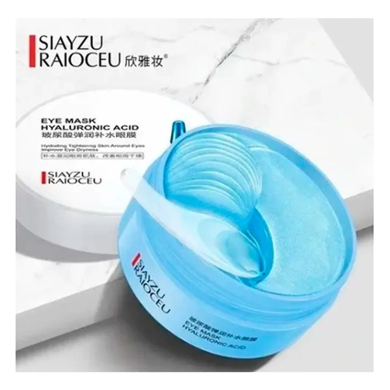 🔥 Parches hydrogel para ojos colágeno anti ojera hidratante f