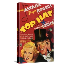 ART.COM Stretched Canvas Print Top Hat, 1935, 12" x 18"