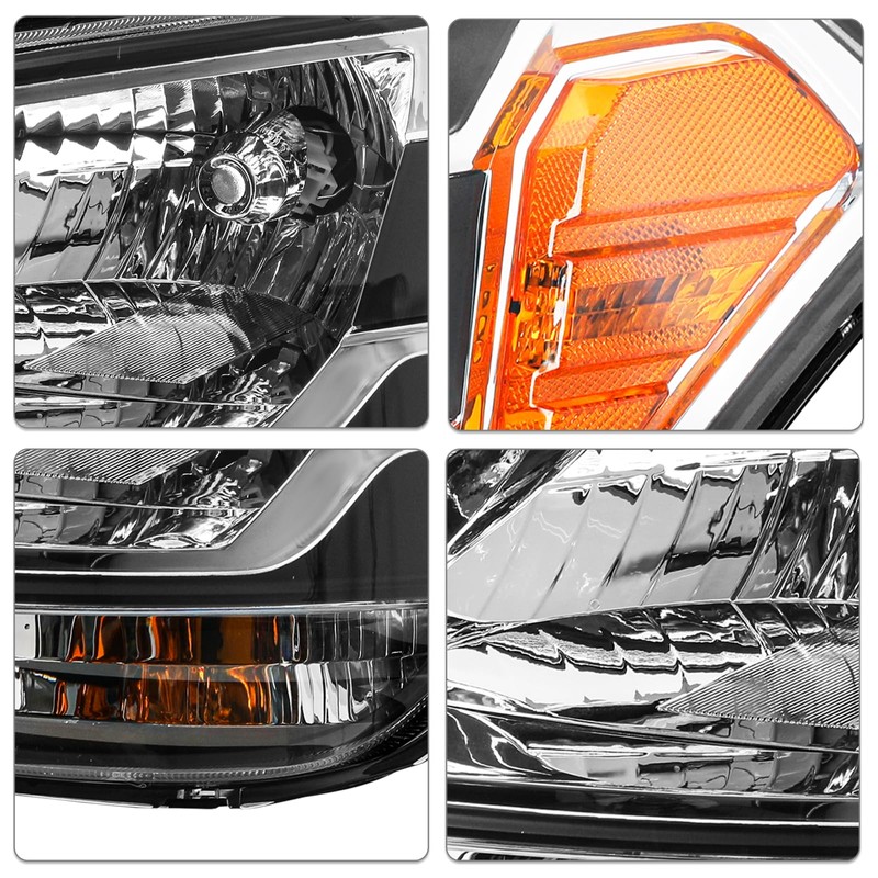 SOCKIR Halogen Projector Headlight for 2010 2011 Kia Soul Halogen