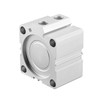 Heschen Pneumatic Compact Aluminum Air Cylinder, SDA 63-20, Bore 63mm,