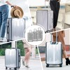 Watproofit PVC Suitcase Cover, Waterproof Protective Cover for Suitcase, Transparent,