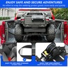 SZYANG 2PCS Retractable Tie Down Straps Compatible with 2019-2025 Chevy