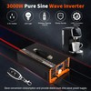 3000 Watt Power Inverter,12V DC to 110V/120V AC Pure Sine