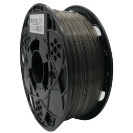Atomic Filament Sample Coil, PETG 3D Printer Filament, 1.75mm Dimensional Accuracy 99% Probability – Fits Most FDM Printers (Translucent Smoke Black, Sample Coil of 50 Gram)