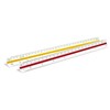 Liquidraw Metric Triangular Scale Ruler 30cm, Architectural