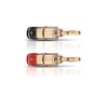 OEHLBACH SOLUTION BANANA, screw assembly banana plug. Set of 4.