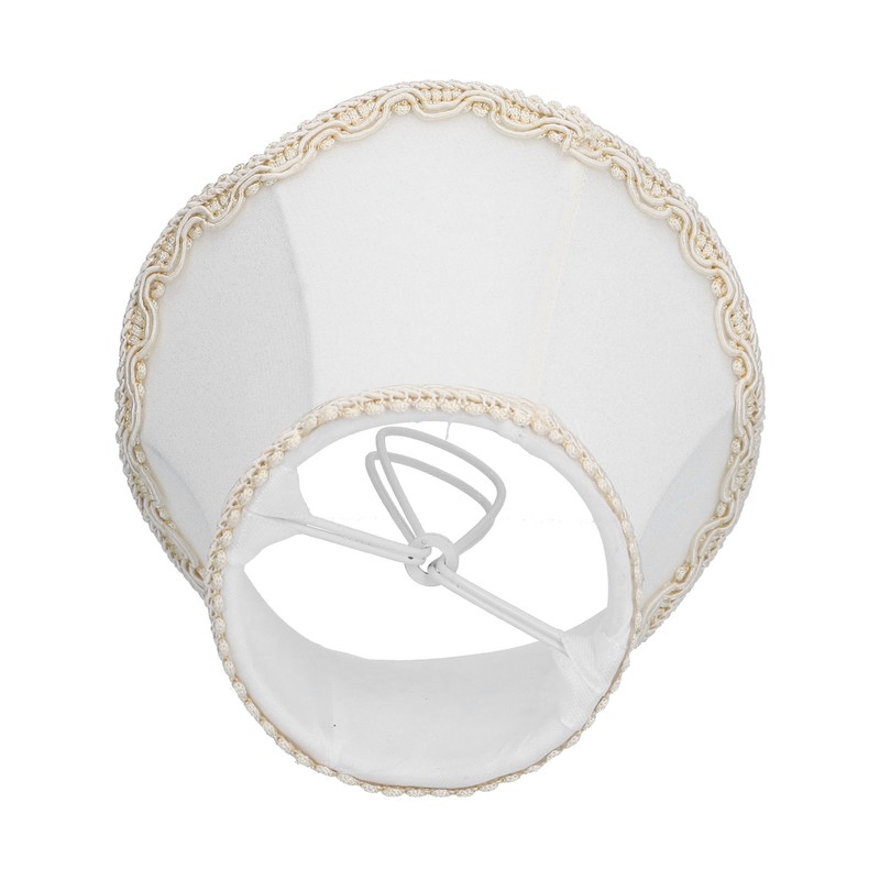 3Pcs Fabric Lamp Shade E14 Clip On Wall Lamp Candle
