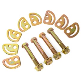 PSLER Kryptonite Cam Bolts Kit KR86376 - Fits for 2011-2022 GMC Silverado 2500HD Control Arm & Sierra 2500HD 3500HD Truck Models, 2015-2018 Canyon Trucks