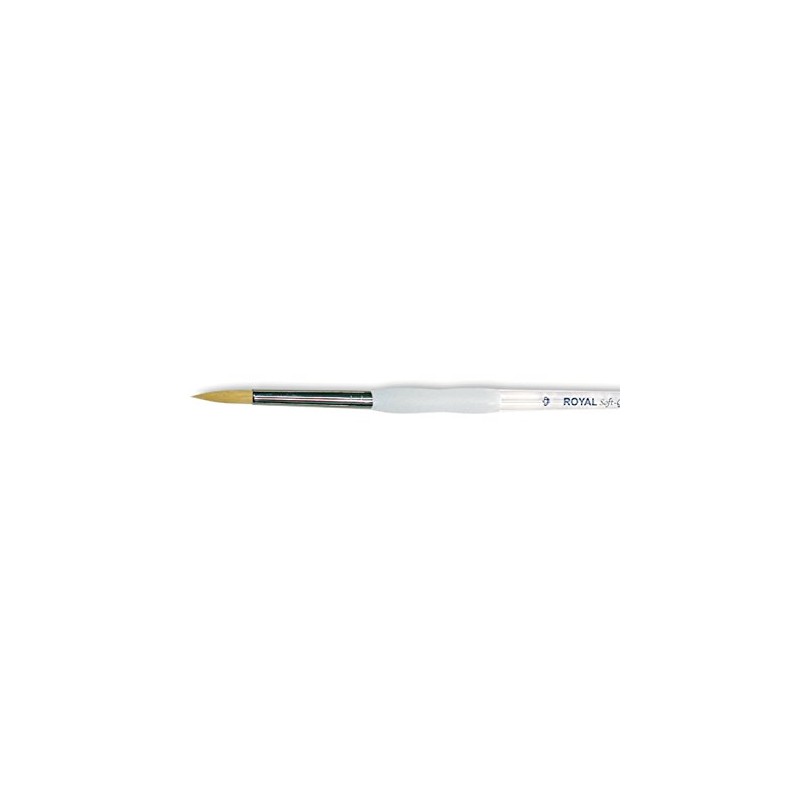 Royal Soft-Grip Series SG250 Gold Taklon Round (Size 3/0)