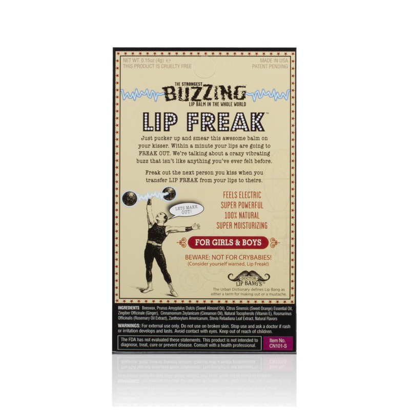 Doctor Lip Bang's Lip Freak Lip Balm Berry Sinister