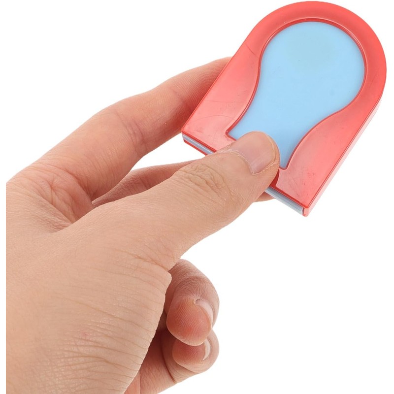 6 Piezas Tiza Cabello Lavable Temporal para Oscuro, 6 Colores