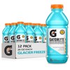 Gatorade Electrolyte Beverage, Glacier Freeze, 20 Fl Oz (Pack of