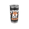 Birdwatching Binoculars Birds Design Stainless Steel Insulated Tumbler