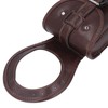 Motorcycle Tank Bag Artificial Leather Waterproof Brown Replacement for Benelli
