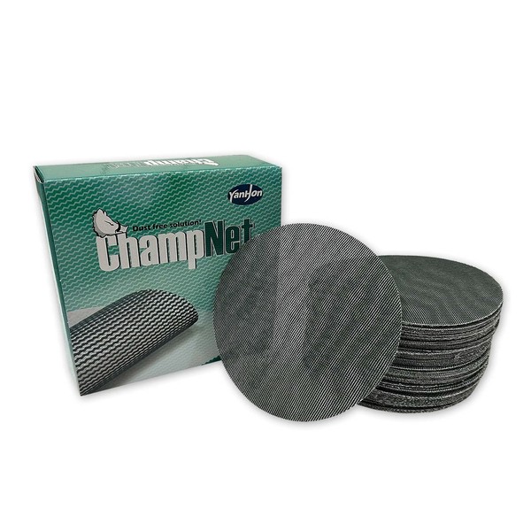 ChampNet Mesh 6 Inch Sanding Discs 400 Grit 35PCS Box,